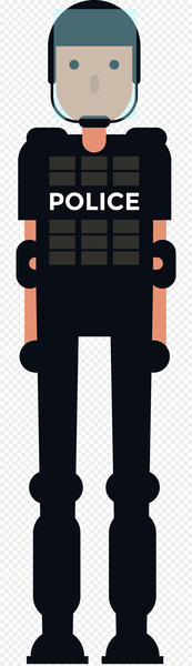 Police officer Kriminalpolizei - Riot police 