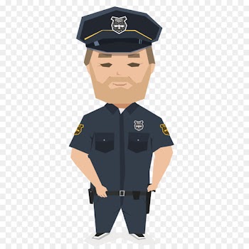 Police officer Police car Uniform - Police professionals 