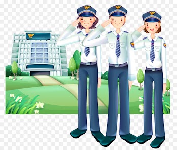 Police officer Police station - Police salute 