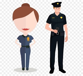 Police officer Security guard Cartoon - People Creative POLICE 