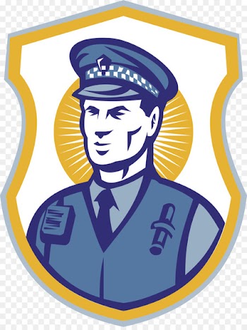 Police officer Security guard Royalty-free - Creative shield 