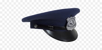 Police officer Stock photography Badge - Dark blue police cap 