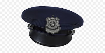Police officer Stock photography Badge Hat - Five pointed police hat 