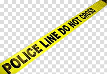 Police Tape s, yellow and black police line strap transparent background PNG clipart
