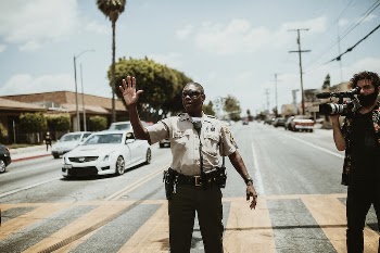 Policeman at the Black Lives | Free Photo - rawpixel