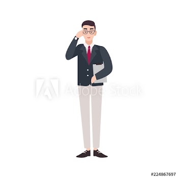 Politician, government worker, public servant, official or delegate dressed in smart suit