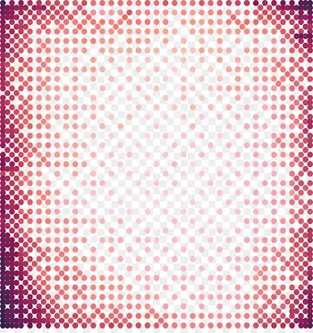Polka dot Red Motif - Wine red polka dot pattern 