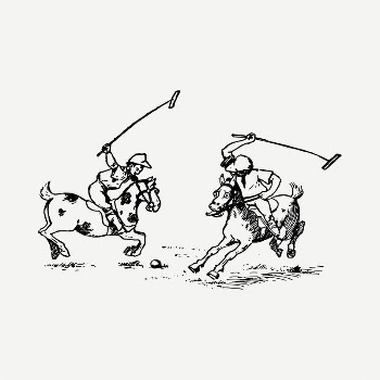 Polo sports  drawing, vintage | Free PSD - rawpixel