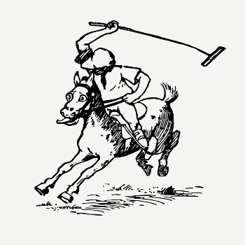 Polo sports  drawing, vintage | Free PSD - rawpixel