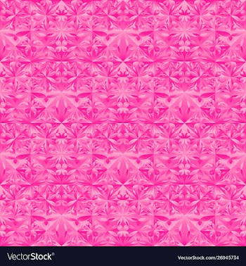 Polygonal abstract geometrical floral mosaic vector image