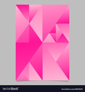 Polygonal abstract gradient geometrical triangle vector image