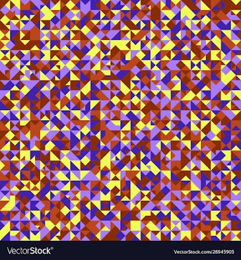 Polygonal abstract mosaic triangle pattern vector image