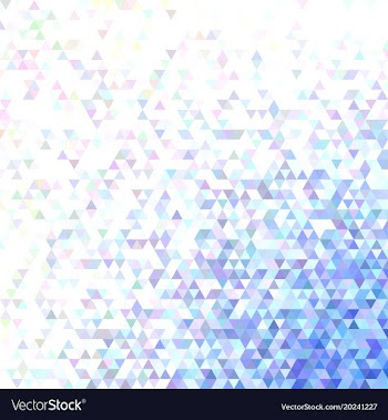 Polygonal abstract tiled triangle background vector image