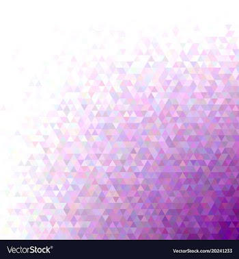 Polygonal abstract tiled triangle background vector image