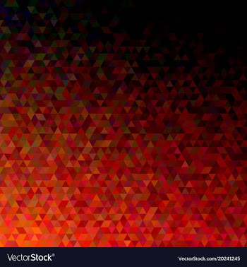 Polygonal abstract tiled triangle background vector image