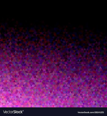 Polygonal abstract tiled triangle background vector image