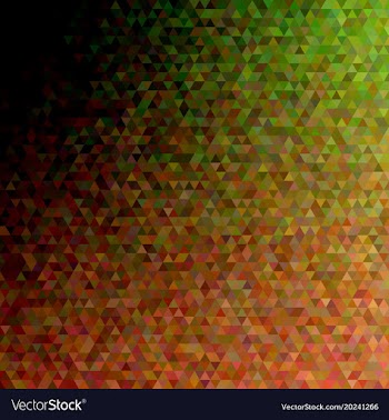 Polygonal abstract tiled triangle background vector image