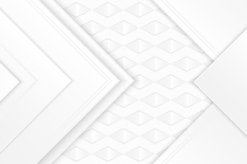 Polygonal arrows white texture background Free Vector