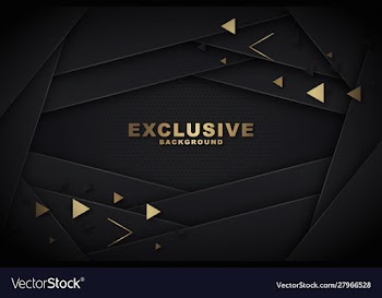 Polygonal dark golden background vector image