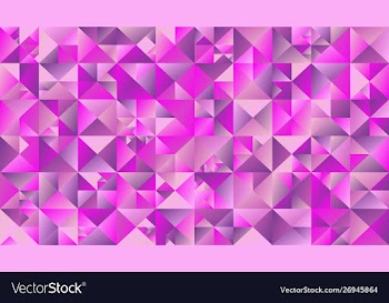 Polygonal geometrical abstract mosaic triangle vector image