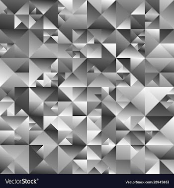 Polygonal gray gradient abstract triangle vector image