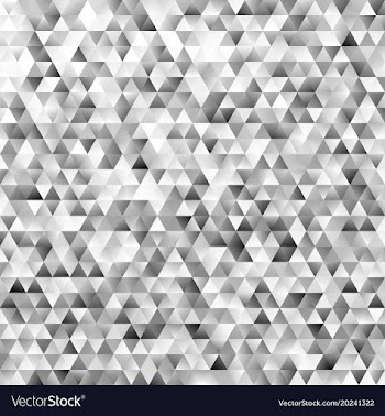 Polygonal mosaic triangular polygon pattern vector image