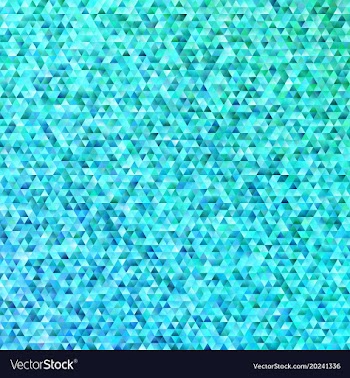 Polygonal mosaic triangular polygon pattern vector image