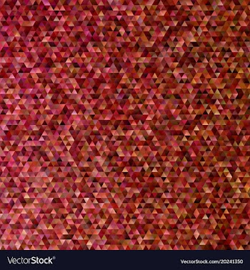 Polygonal mosaic triangular polygon pattern vector image