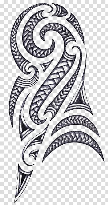 Polynesia Māori people Tā moko Tattoo Samoans, uomo transparent background PNG clipart