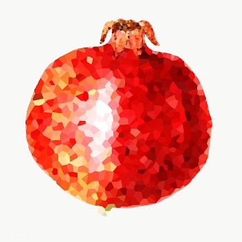 Pomegranate crystallized style overlay | Free  transparent png - 2347217