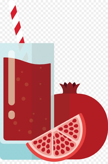 Pomegranate juice Fruit - Pomegranate juice vector 