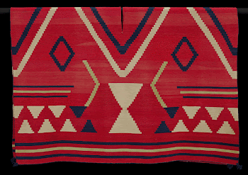 Poncho serape (ca. 1860) textile | Free Photo - rawpixel