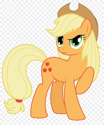 Pony Applejack Apple Bloom Rainbow Dash Rarity - applejack mlp 