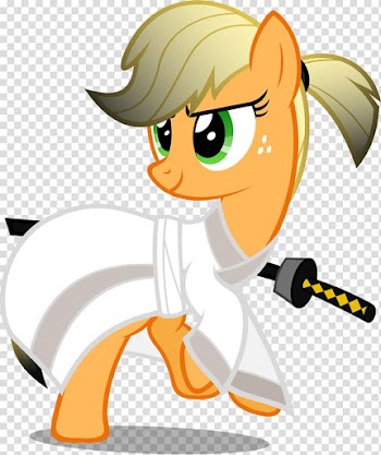 Pony Applejack Rarity Samurai, halloween fantasy tour transparent background PNG clipart