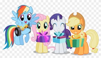 Pony Border Clipart - My Little Pony Birthday T Shirt For Family