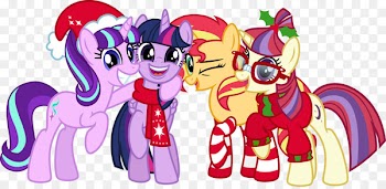 Pony Christmas Snowman Winged unicorn New Year - zatanna 