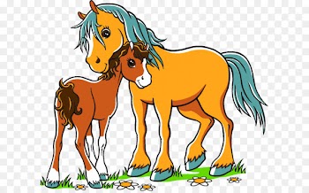 Pony Foal Mustang Stallion Colt - tage cartoon 