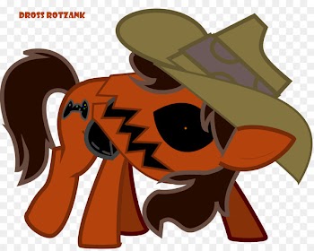 Pony Horse Art Cowboy hat Illustration - horse 