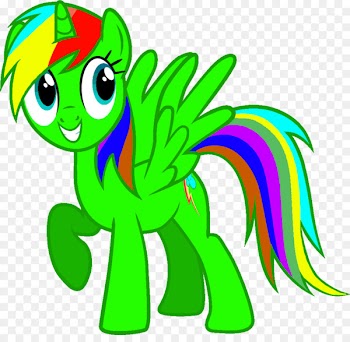Pony Horse Rainbow Dash Winged unicorn Clip art - horse 