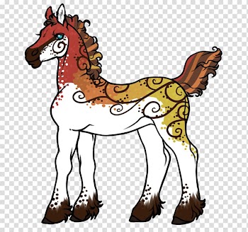 Pony Mustang Foal Colt Halter, mustang transparent background PNG clipart