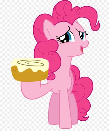 Pony Pinkie Pie Rainbow Dash Applejack Fluttershy - cinnamon bun 