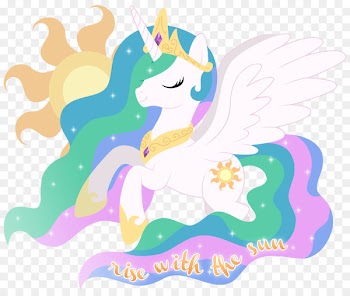 Pony Princess Celestia Horse - sun rise 