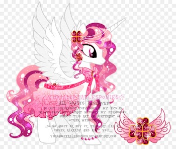 Pony Princess Luna Winged unicorn Illustration Photograph - hand painted little prince 