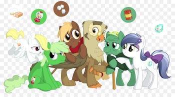 Pony Rainbow Dash Applejack Derpy Hooves Dog - My little pony 