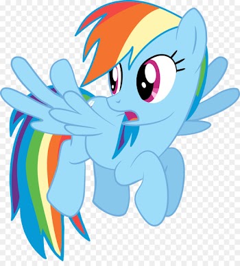 Pony Rainbow Dash Clip art Image Illustration - rainbow 