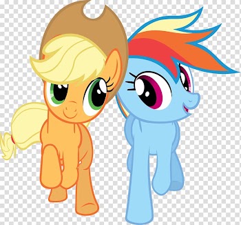 Pony Rainbow Dash Rarity Applejack Fluttershy, autumn weather transparent background PNG clipart
