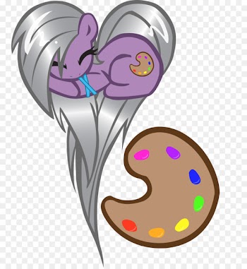 Pony Rainbow Dash Rarity Princess Celestia Image - silver heart 