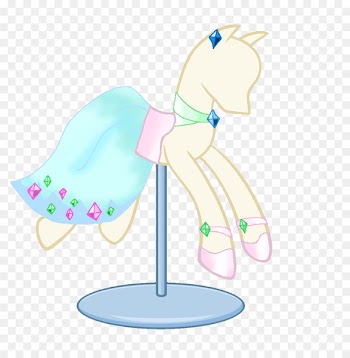 Pony Rarity Wedding dress Fluttershy - unicorn gown formal 