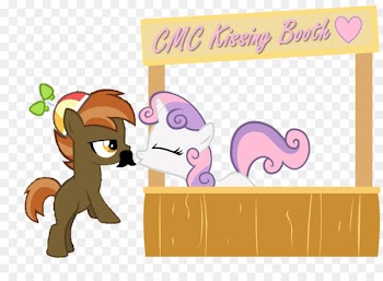 Pony Sweetie Belle DeviantArt Horse Kiss - horse 