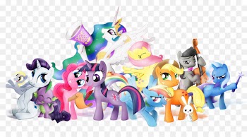 Pony Twilight Sparkle Pinkie Pie Rarity Rainbow Dash - My little pony 